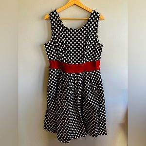 Super Cute Poofy Polkadot Dress!